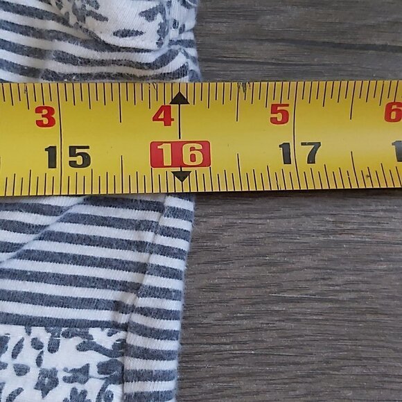 La Vie en Rose Women's Cotton Blend Lounge Surplice Neck Top Empire Waist-Size S - Picture 3 of 5